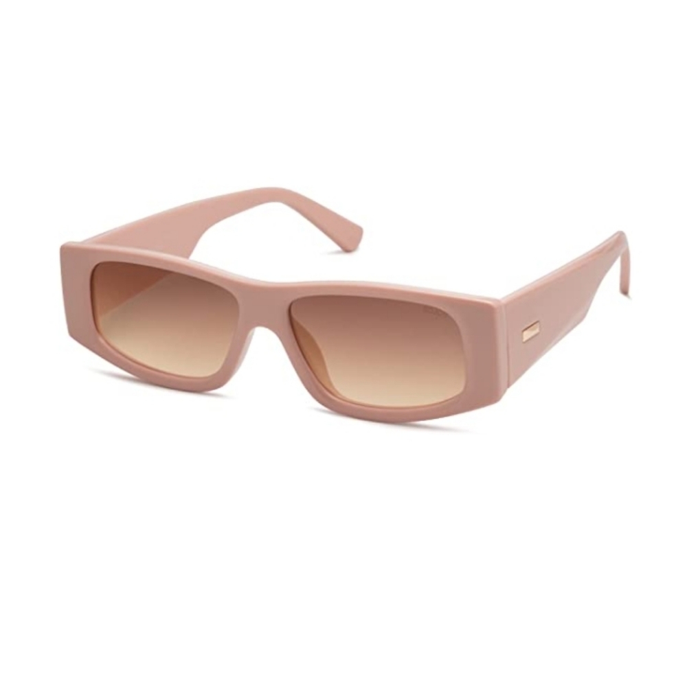 New Pink Rectangle Polarized Sunglasses Fashion Trendy Narrow Square